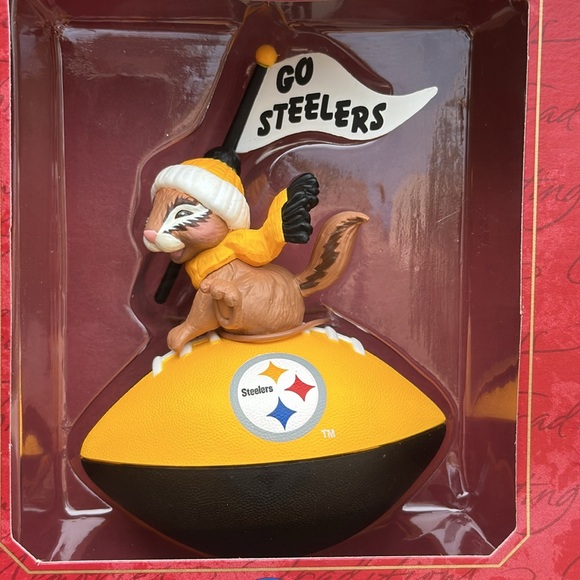 Steelers Hallmark Keepsake Ornament NFL Collection 1999 NEW - Picture 7 of 7